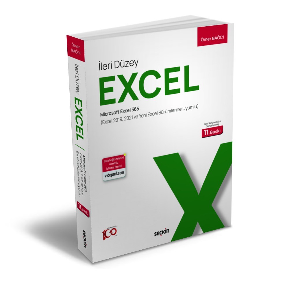 Excel'i Kitabından Öğrenin: İleri Düzey Excel 365 Kitabı - Blog - Vidoport