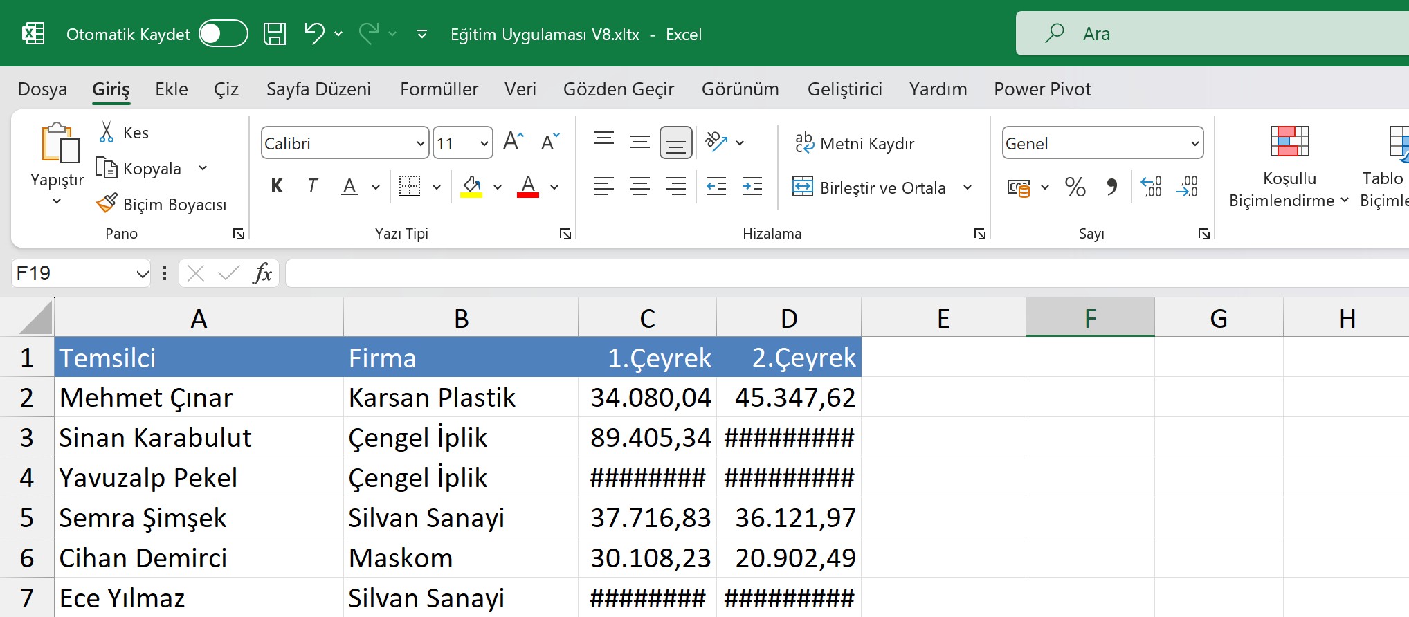 ### Hatası Excel'de Ne Anlama Gelir, Excel'de Hata Değerleri Nelerdir? 