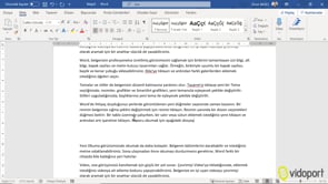  Word dosyalarının içine, Word Excel dosyalarını eklemek