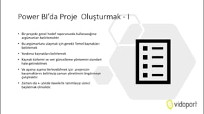 Power BI Proje Çalışması -01