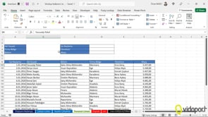 VLOOKUP  ile Personel Listesi Yapmak