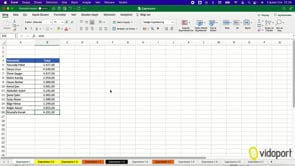 Mac Excel ÇAPRAZARA Kullanımı