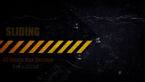 3D Studio Max Sliding