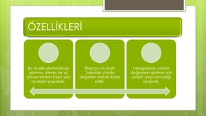 Dikey Yüzde Analiz Teknikleri