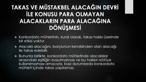 Kesin mühletin alacaklılar bakımından sonuçları 2