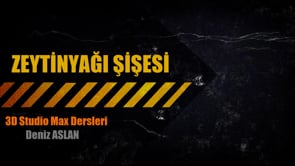 Zeytin Yağı Şişesi Modelleme