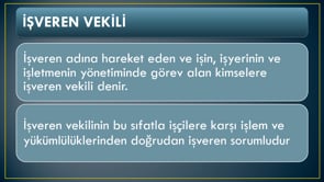 İşveren Vekili Kimdir? Kime denir?
