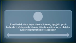 İşverenin Haklı Nedenle Derhal Fesih Hakkı