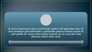 Hafta Tatil Ücreti