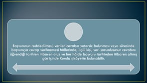 KVKK-Kurula Şikayet