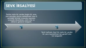 İrsaliye ile İlgili Bilinmesi Gerekenler