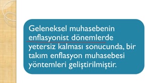 Enflasyon Muhasebesi Modelleri