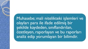 Muhasebenin Tanımı ve Fonksiyonları