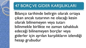 Uzun Vadeli Yabancı Kaynaklar -2
