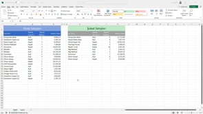Excel 365 DÜŞEYYIĞ Formülü ile tabloları birleştirmek
