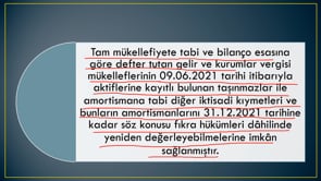Yeniden Değerleme