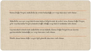 Tahakkuk İşlemleri
