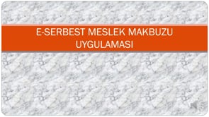E-Serbest Meslek Makbuzu Nedir?