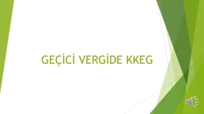 Geçici vergide kanunen kabul edilmeyen giderler nelerdir?