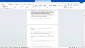 Word'de Sayfa  Numaralandırma ve Bölümler ile Çalışmak