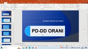 PD-DD Oranı (Devam)