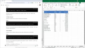 Excel Dosyalarını Yükleyerek Raporlamalar Yapmak