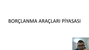 Borçlanma Araçları Piyasası