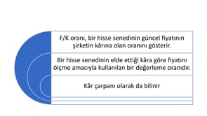 Fiyat Kazanç Oranı (FK Oranı)
