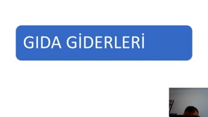 Gıda Giderleri