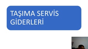 Taşıma Servis Giderleri