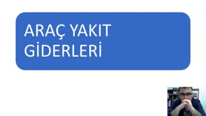 Araç Yakıt Giderleri