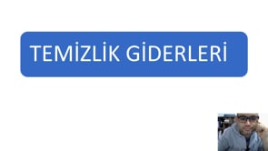 Temizlik Giderleri