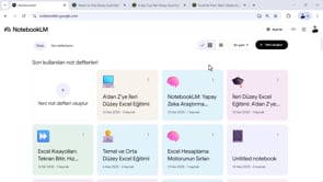 NotebookLM'de Kaynakları Etkin Kullanmak