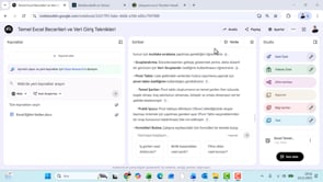 NotebookLM'de Kaynaklar-Notlar Ayrımı