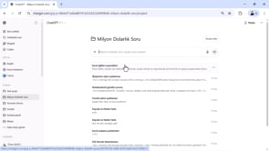 Projeler Tanımlamalarında Güncelleme Yapmak