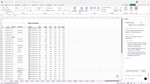 ChatGPT Excel Eklentisine Bozuk Tabloları Düzenletmek