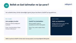 Bellek ve Talimatlar