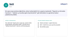 Skill (Beceri) Nedir?