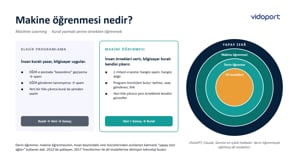 Makine Öğrenmesi (Machine Learning) Nedir?