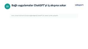 Bağlı Uygulamalar ChatGPT’yi İş Akışına Nasıl Katar?