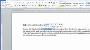 Biçimlendirme yöntemleri