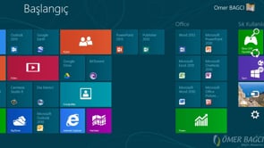 Windows 8'de Başlangıç ve Kilit Ekran  Resmini Değiştirmek