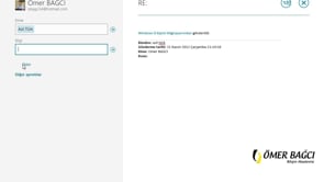Windows 8'de Posta Uygulaması İle Mail Almak-Göndermek