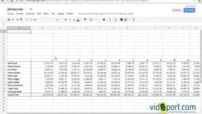 Excel dosyalarını E-tablo'da açıp düzenlemek