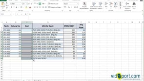 Düşeyara, Etopla ve Eğerortalama ile stok takip programı yapmak