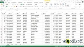 Excel'de sütun ekleme yaptığınızda biçimlendirmeleri eklemek