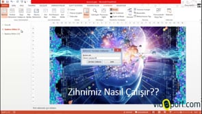 Slaytlarınıza Bölümler Eklemek ve Bölümler ile çalışmak