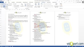 Word'de belgelerinizi yakınlaştırmak-uzaklaştırmak