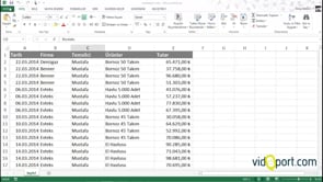Excel'de Dosya Özellikleri İle Çalışmak