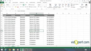 Excel'de Iki farklı tablodan özet tablo oluşturmak